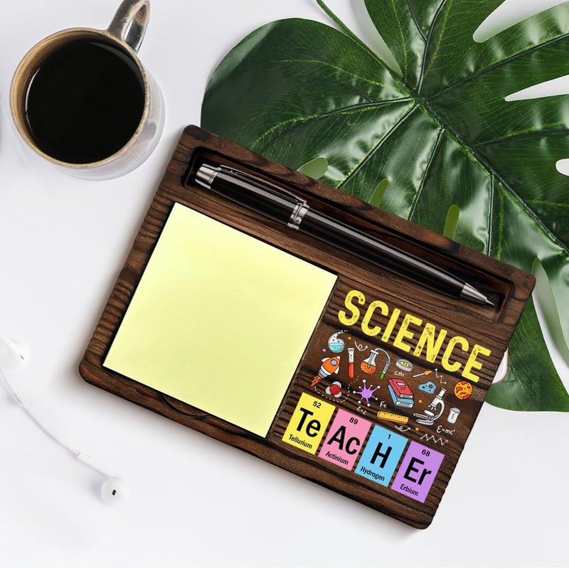 YGBF Science Teacher Gifts for Women Men, Gifts for Science Teacher Thank You Appreciation Birthday Back to School, Sticky Note Holder Classroom Office Decor - Image 5